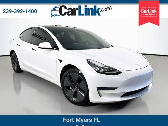 TESLA MODEL 3 2021 5YJ3E1EA0MF837098 image